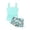 ww1-Mint Green, variant on Girl Two Piece Swimsuit Tankini Set with Boyshorts Girl Swimwear 18 Months Bathing Suit Girls' Padded Swimwear for Summer Beach, Size 13-14 Years,Green#1