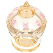 NUOLUX 1Pack Office Decor Tabletop Decor Acrylic Statue Golden 6X4.3In