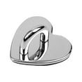 thumbnail image 1 of Injueey Soporte para teléfono Reemplazo Soporte para teléfono móvil de acero inoxidable Soporte extraíble para teléfono inteligente Accesorios de Teléfono y Comunicación Corazón de plata, 1 of 6