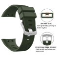 thumbnail image 3 of Watbro Compatible Con Garmin Forerunner 45S Band Correa De Repuesto Deportiva De Silicona Suave Correa De Fitness Pulsera Para Reloj Inteligente Garmin Forerunner 45S, 3 of 5