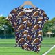 thumbnail image 5 of TaTaai Women Casual Loose T-Shirt Football Print Crew Neck Short Sleeve Stylish Ladies Daily Street Wear Lightweight Breathable Non-See-Through Machine Washable Summer Top Gift, 5 of 7