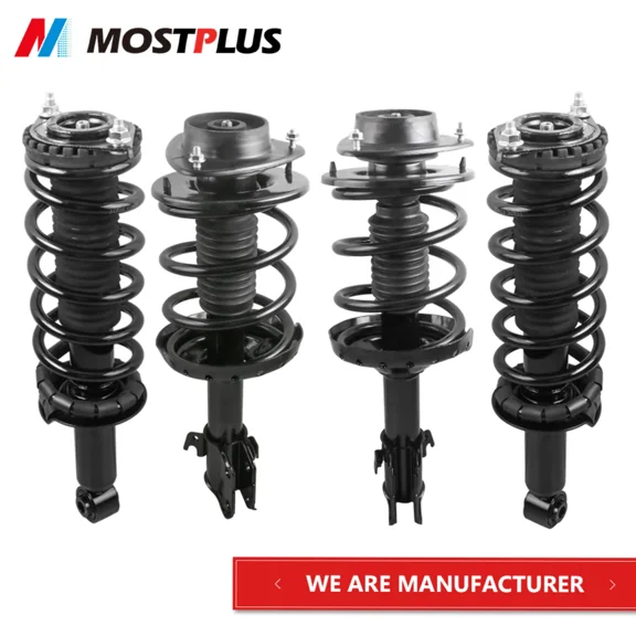MOSTPLUS Set(4) Front Rear Complete Struts Assembly for 2005-2009 Subaru Legacy AWD