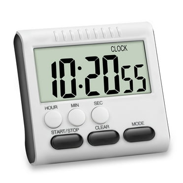 TSV Digital Kitchen Timer, Magnetic Count Up Count Down Cooking Timer with Large Display Big Digits Loud Alarm