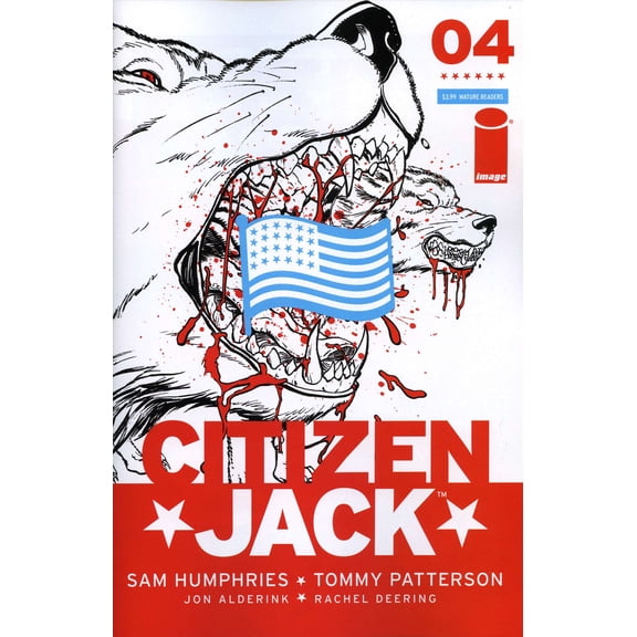 Citizen Jack #4A VF ; Image Comic Book