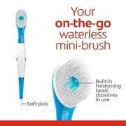 Colgate Wisp Portable Mini-Brush YPF5 Optic White, Coolmint, 24 Count Manual Toothbrushes
