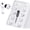 White/Assorted, variant on SOULWIT Silicone Eartips for AirPods Pro 3 (3rd Generation 2025), Pro3 Replacement Earbud Ear Tips with Cleaning Kit (White/Assorted)