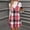 Pink-Athletic-Women, variant on Zedker Women's Plaid Overall Dress Zip Front V Neck Knit Jumper Dresses Casual Sleeveless Dress for Women Cute Cozy
