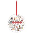 thumbnail image 2 of Xihbxyly Adorno Navideño Personalizado, Decoración Acrílica con Forma Personalizada, Temática Humorística de 2020, Recuerdo Festivo Del Árbol, Perfecto para Familiares y Amigos, Regalo de Navidad, Di, 2 of 2