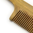 thumbnail image 2 of LEORX 15Pack Wooden Hair Comb Scalp Massage Protection Long Handle Pointed Tail Green 8.3x1.3x0.3in, 2 of 8