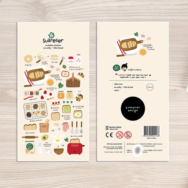 Pegatinas Lindas pegatinas divertidas para diario, suministros de papelería para niños (estilo A) Sywqhk Libre de BPA