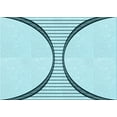 thumbnail image 1 of Ahgly Company Indoor Rectangle Patterned Electric Blue Area Rugs, 5' x 8', 1 of 6