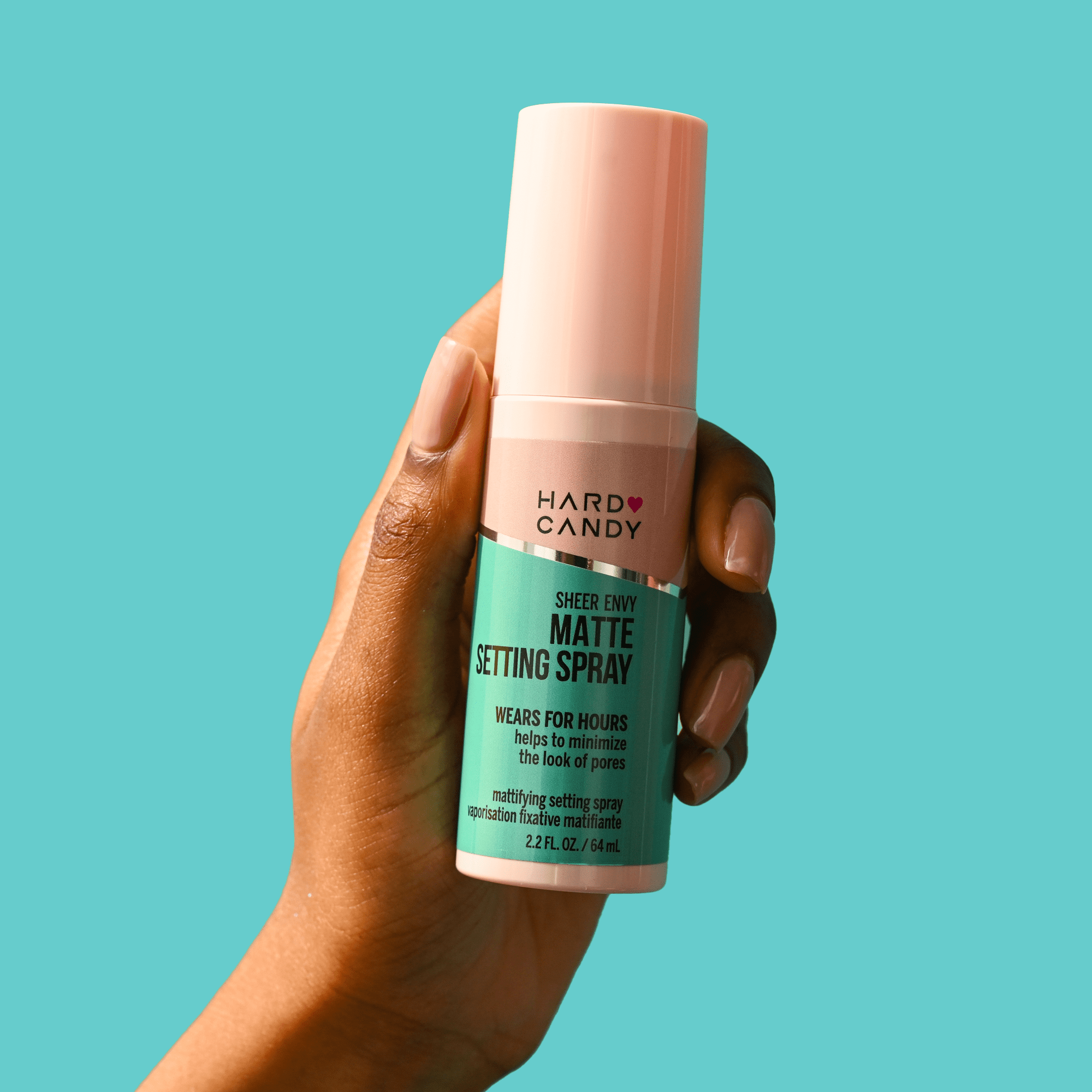 Hard Candy Mattifying Setting Spray, 12-Hour Shine Control with Long-Lasting Makeup Lock