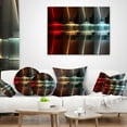 thumbnail image 4 of Designart Kitchen with LED Lighting - Abstract Throw Pillow - 18x18, 4 of 5