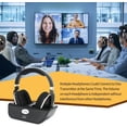 thumbnail image 3 of Auriculares inalámbricos circumaurales Daysnew para TV con base de carga, 3 of 9