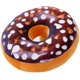 thumbnail image 1 of Almohada redonda en forma de donut, de felpa, decorativa para silla de oficina, asiento de coche, 40 x 40 cm (estilo 2), 1 of 5