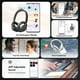thumbnail image 2 of Audífonos Supraaurales Inalámbricos Bluetooth HP06, Traductor AI 135 Idiomas, Cancelación de Ruido, Batería de 26 H, Micrófono para Llamadas, Viajes y Oficina - Negro, 2 of 5