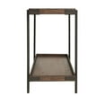 thumbnail image 6 of Alaterre Furniture Kyra 48"L Oak and Metal Sofa/TV Console Table with Shelf, 6 of 7