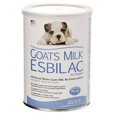 Esbilac Goat's Milk Powder, 12 oz (Best Goat Milk For Dogs)