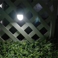 thumbnail image 4 of Lámpara solar para exteriores, 10 LED, lámpara de pared solar, iluminación solar para exteriores IP65, resistente al agua, con sensor crepuscular para patio, jardín, patio., 4 of 5