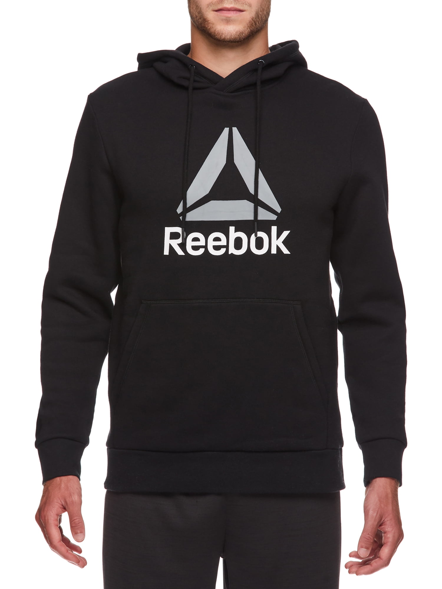 Reebok Men's and Big Men's Delta Fleece Hoodie, up to 3XL - Walmart.com