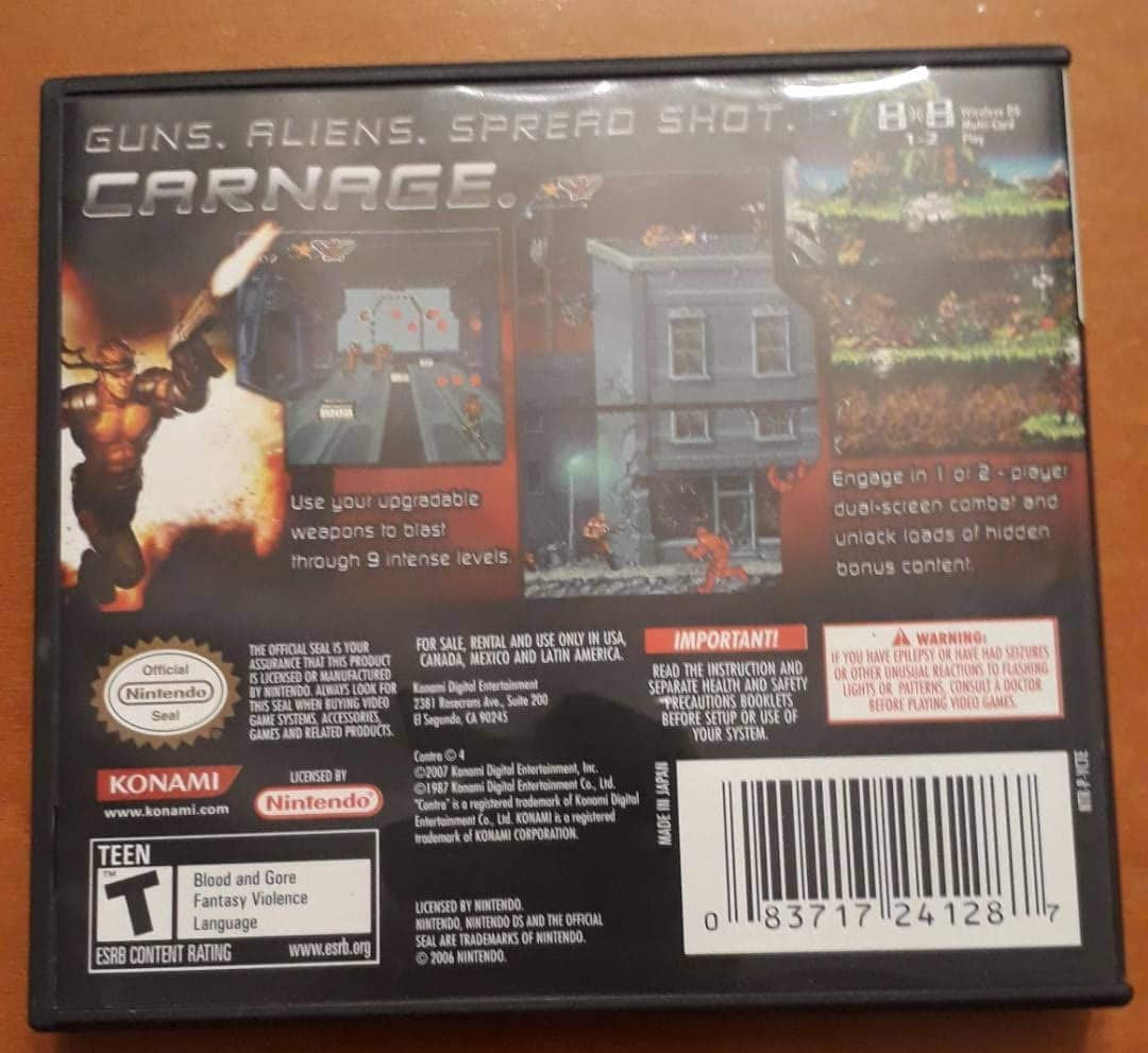Contra 4 [Nintendo DS] - Walmart.com