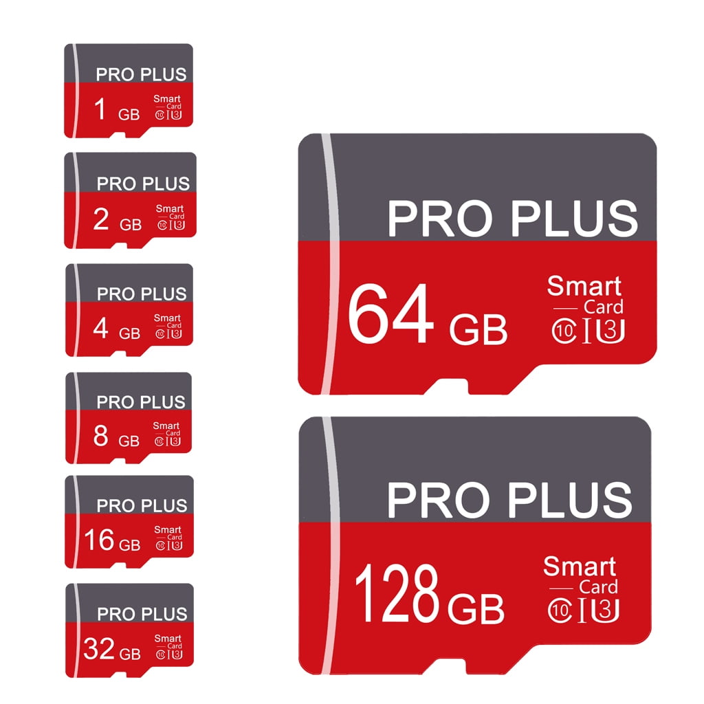 Memory Card 128GB/64GB/32GB/16GB/8GB/4GB/2GB/ Adapter - A1 C10 Class 10 UHS-I, 4K Ultra HD Video Support for Tablet, Camera