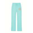 thumbnail image 4 of Aimik Hanes Mens Linen Pants Beach Hawaii Print Casual Summer Casual Pants Elastic Waist Drawstring Baggy Trousers with Pockets-Mint Green L, 4 of 4