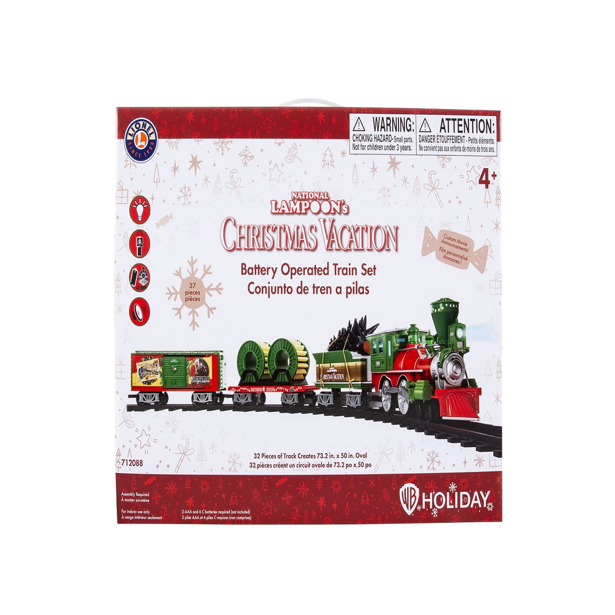 Lionel Warner Bros. National Lampoon's Christmas Vacation Ready to Play Model Train Set