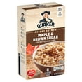 thumbnail image 3 of Quaker Instant Oatmeal Maple Brown Sugar 12.1 oz, 3 of 5