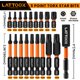 thumbnail image 2 of Juego de brocas Torx LATTOOK, 19 piezas, estrella de 5 puntas con acero magnético S2, 2 of 8