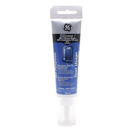 GE Silicone I Multi-Purpose Silicone Sealant 85 ml Tube ...