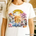 thumbnail image 2 of Artistic Paris Culture and Landmarks T-Shirt, Classical France Tee and Souvenir, 2 of 5