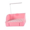 thumbnail image 3 of Caja de baño para pájaros, bañera liviana para ducha de pájaros para cacatúas, periquitos y cotorras Rosa, 3 of 8