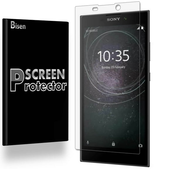 Fit For Sony Xperia L2 [4-Pack BISEN] Ultra Clear Screen Protector, Anti-Scratch, Anti-Shock