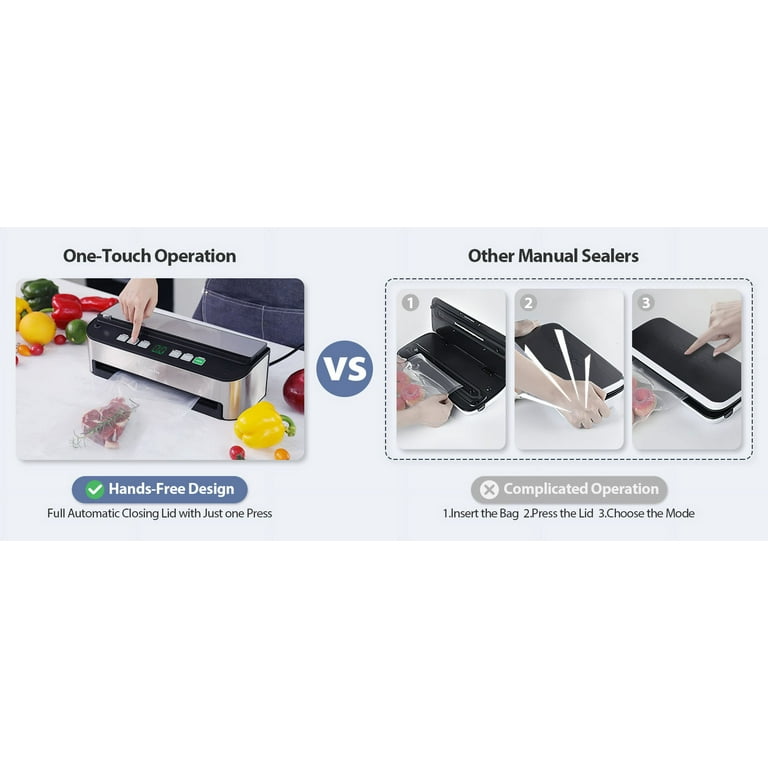 How to use Beelicious Pro Vacuum Sealer VS6612 / VS6612X 