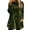 Army Green, variant on Women's Velvet Tunic Top Long Sleeve Crew Neck with Pockets Loose Fit Casual Pullover