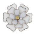 thumbnail image 1 of Flor de loto de cristal, figurita de loto decorativa, adornos de centro de de cristal gris Zulema decoración de flores de cristal, 1 of 8