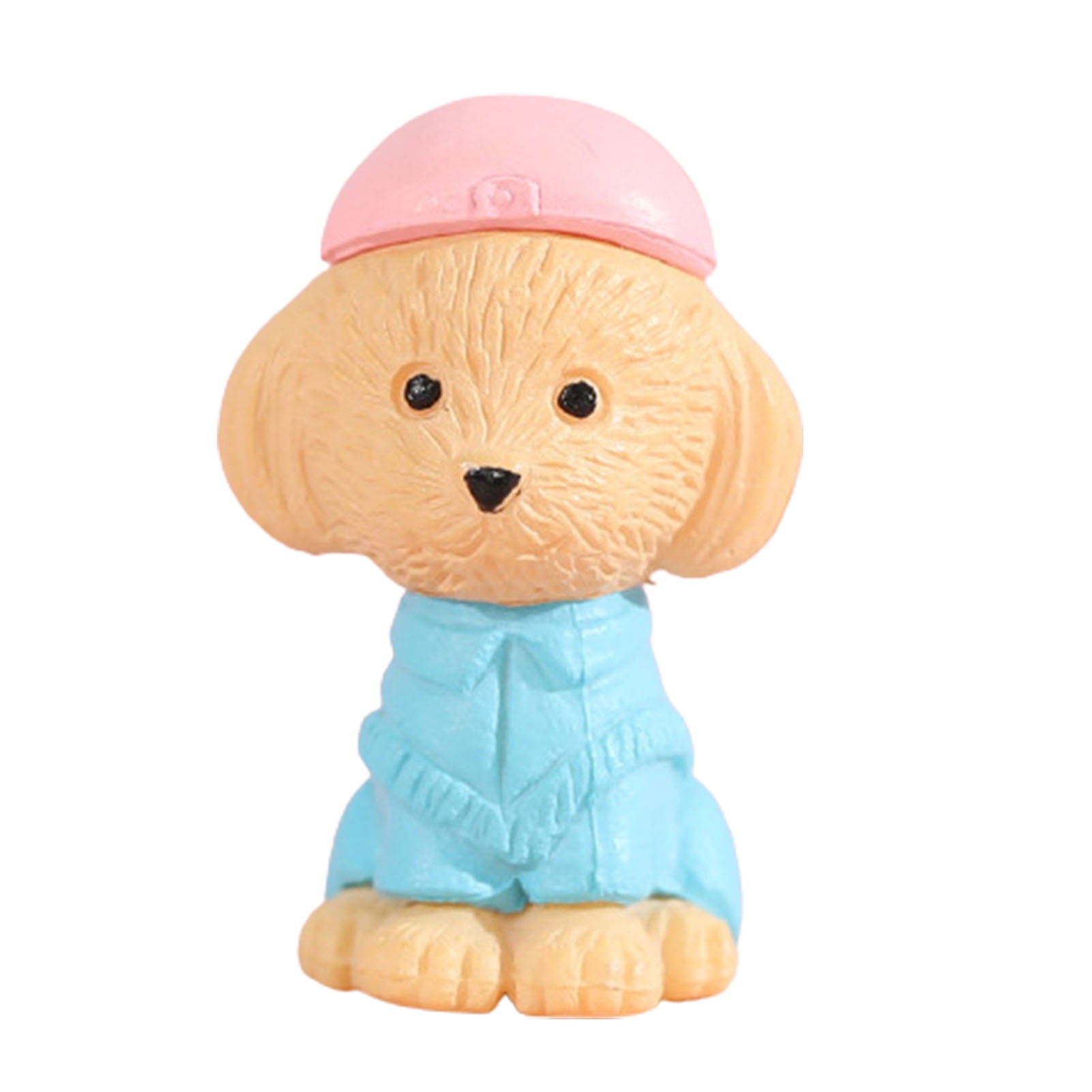 Wanwan Lovers Figurines Adorable Realistic Plastic Decorative Cartoon