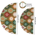 thumbnail image 3 of FMSHPON Christmas Tree Balls Xmas Christmas Tree Skirt Stand Mat for Holiday Party Decoration Indoor Outdoor 36 inches, 3 of 6
