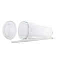 thumbnail image 3 of Mainstays 20oz Plastic Tumbler with Screw Top Lid and Straw, Clear, 3 of 9