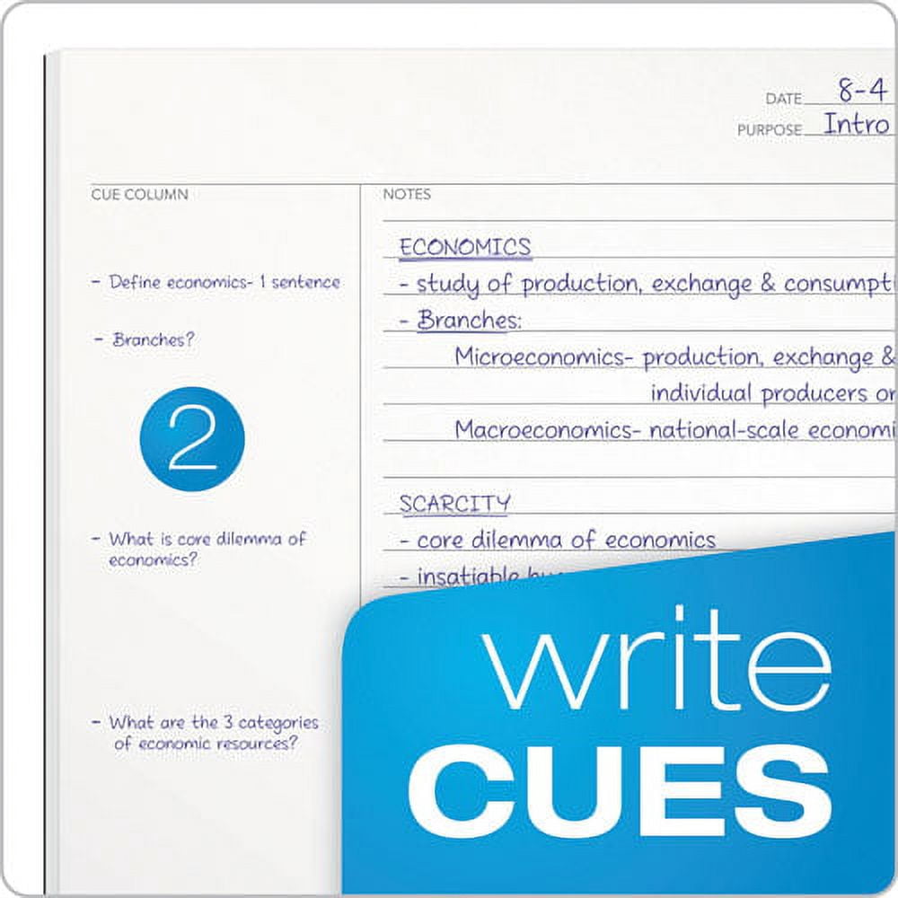 "Focusnotes Steno Pad, Pitman Rule, Blue Cover, 80 White 6 X 9 Sheets | Bundle of 5 Each"