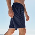 thumbnail image 4 of JTieacloth Big and Tall Shorts for Men Men's Casual Shorts For Outdoor Beach Activities Relaxed Fit Comfortable Summer Wear For Everyday Use And Leisure,Blue, 4 of 5