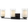 thumbnail image 2 of Z-Lite Vanité Légère 3 426-3V-MB, Noire, 2 of 15