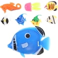 thumbnail image 2 of 8Pcs Simulated Fish Adornment Aquarium Fish Ornament Floating Fake Fish Model, 2 of 8