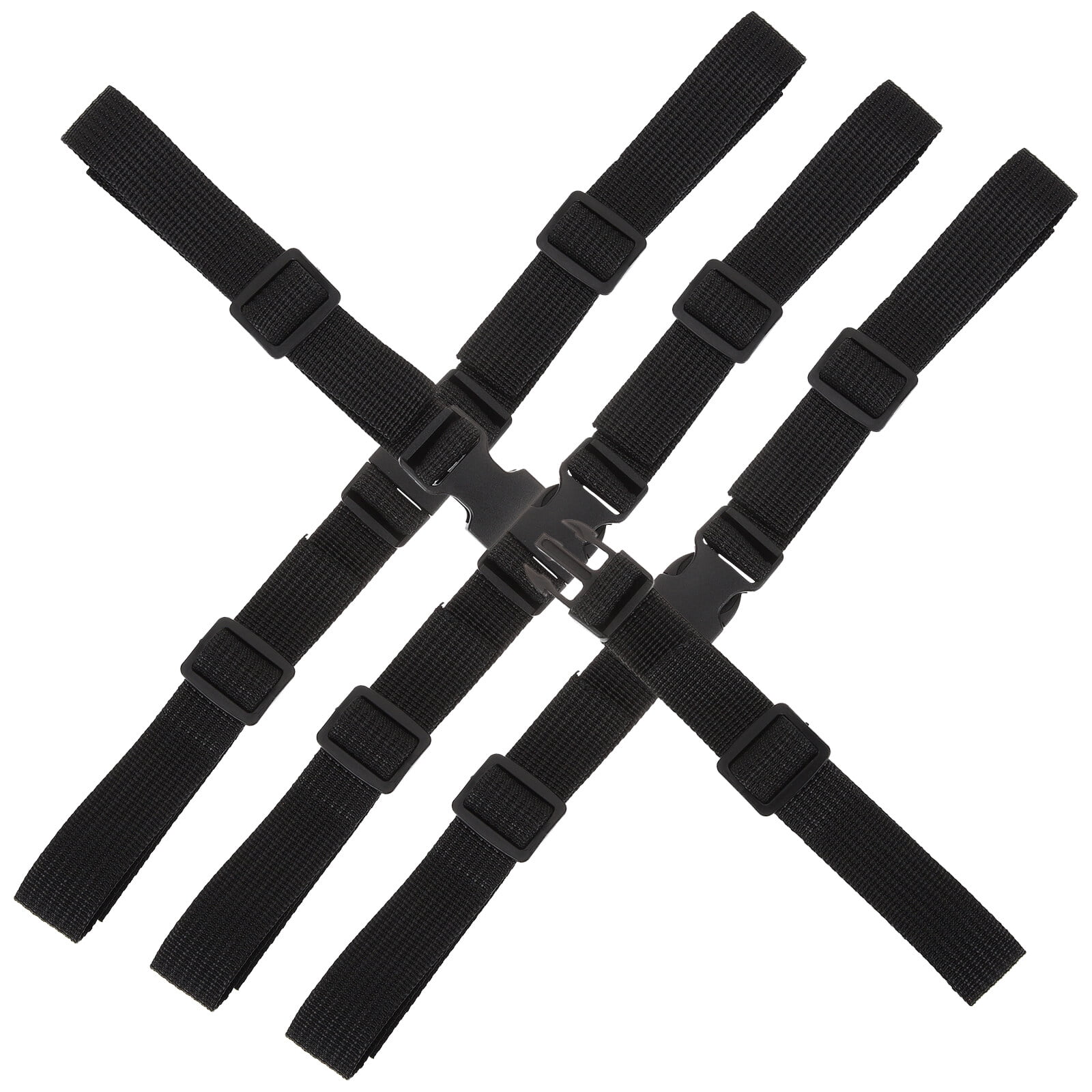 4pcs Tie Down Straps Heavy Duty Buckle Lashing Straps Cart Bag Luggage