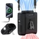 thumbnail image 1 of Socool 10000mAh Ventilador de cintura portátil Clip en cinturón portátil Ventilador personal Funciona con batería recargable con 5 velocidades y linterna Cuello Manos libres Enfriamiento 40H para viaj, 1 of 5