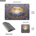 thumbnail image 4 of Square Leather Placemat Set One SizeX1 Heat-Resistant Washable Kitchen Table Decorations Realm Of Magic, 4 of 8