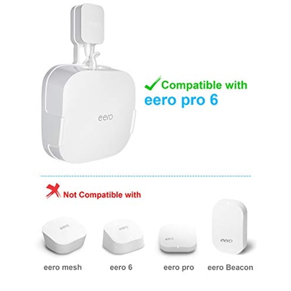 COOLWUFAN Soporte de montaje en pared para eero Pro 6 Home WiFi System