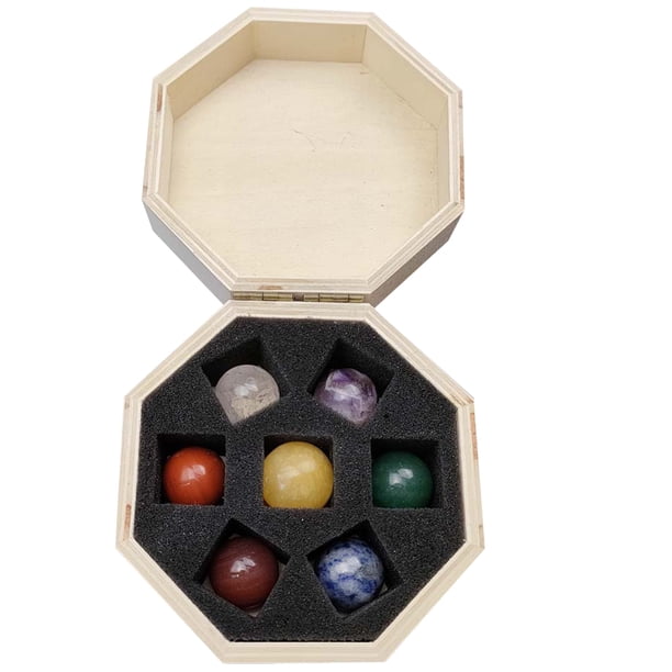 1 juego de cabujones redondos decorativos de piedra pulida, cabujones de cristal, colección de piedras de cristal