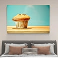 thumbnail image 4 of Póster de lienzo de Muffin, decoración de dormitorio, paisaje deportivo, decoración de oficina, regalo, estilo marco, 16 x 24 pulgadas (40 x 60 cm), 4 of 8